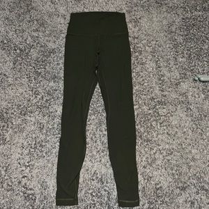 Olive Green Lululemon Leggings